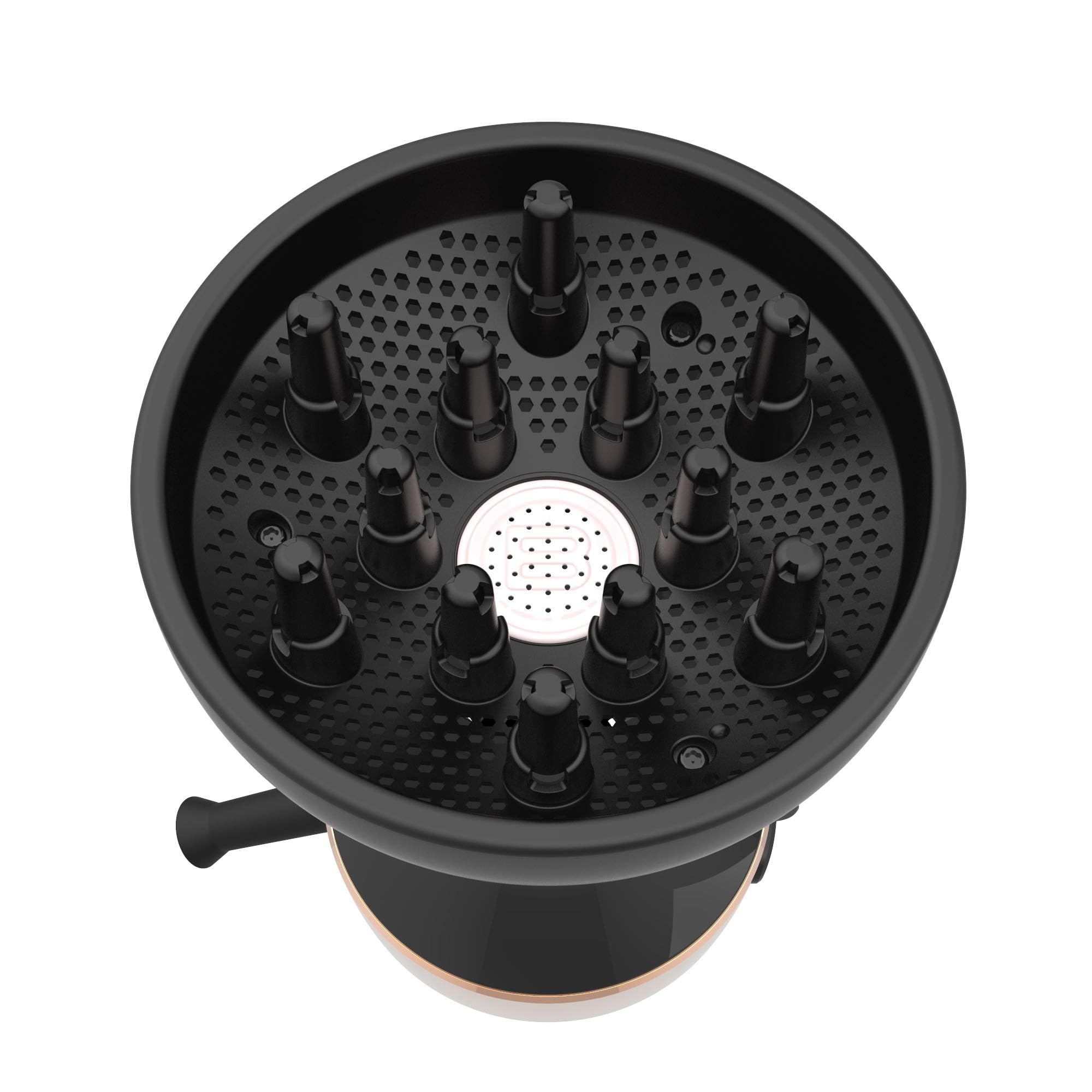 Ceramic Hair Diffuser for Curly Hair - Lightweight Hair Dryer Attachment with Argan Oil (DF1 5000) - Perfect for Salon & Home Styling, Travel-Friendly Hair Care Accessory