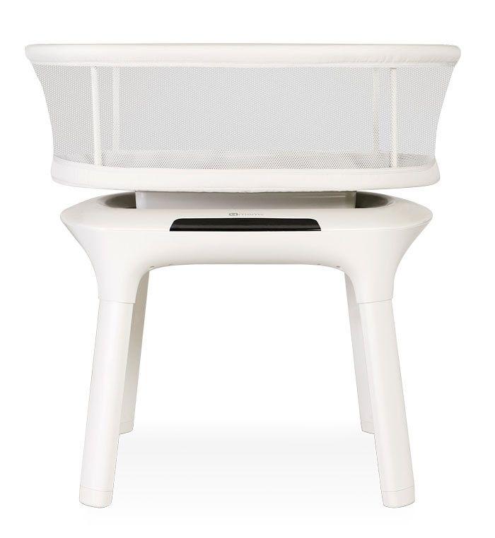 4moms Mamaroo Sleep Bassinet - Automatic Baby Swing with Soothing Motions & White Noise - Perfect for Newborns & Infants - Ideal for Nursery, Bedroom & Travel Use