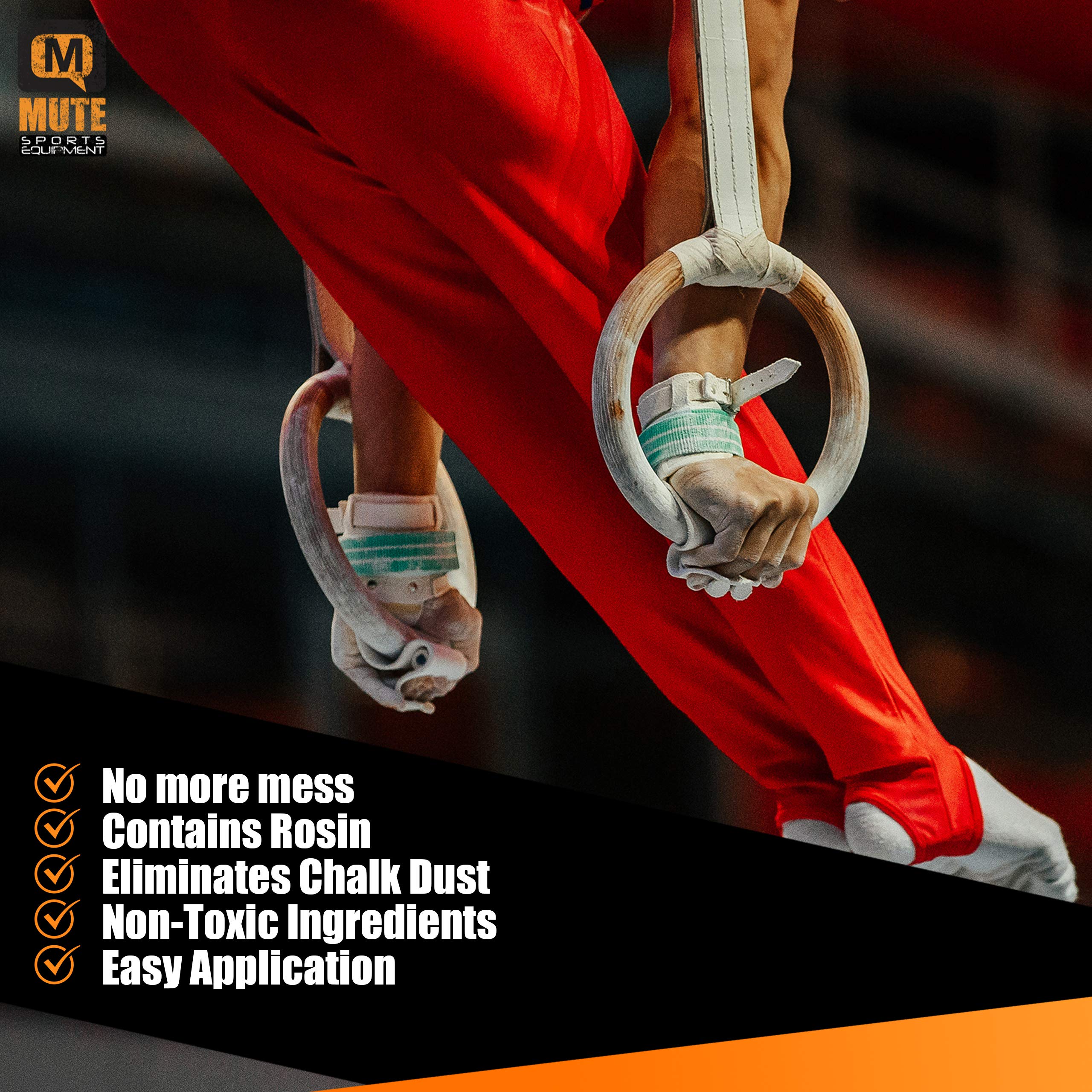 Best MUTE Liquid Athletic Chalk with Rosin - 200ml Refill for Rock Climbing, Weightlifting & Gymnastics | Non-Slip Grip Enhancer for Sports & Workouts