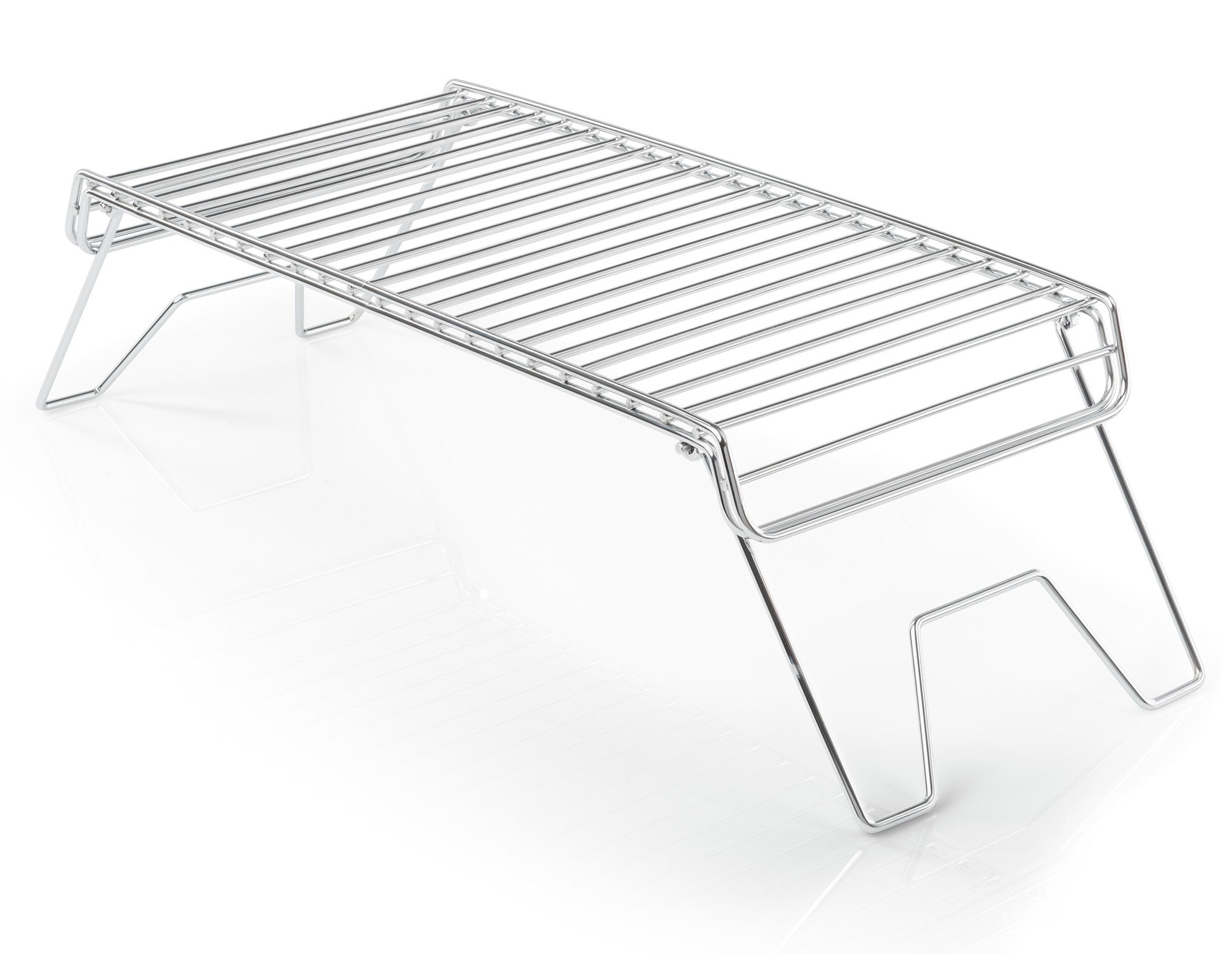 Portable Folding Campfire Grill for Outdoor Cooking - Compact BBQ Grill for Camping, Picnics & Backyard Use