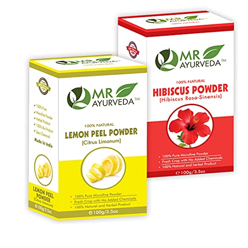 Hibiscus Powder + Lemon Peel Powder