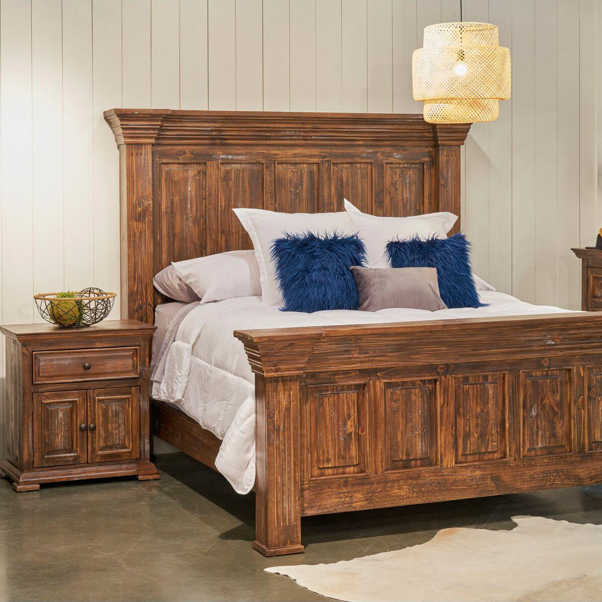 Olivia Bed Frame - Queen Size Platform Bed with Wooden Slats & Headboard, Sturdy Metal Frame for Modern Bedroom - Perfect for Master Bedroom, Guest Room, or Dorm