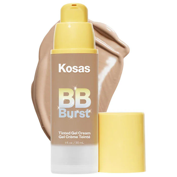 Kosas BB Burst™ Hydrating Tinted BB Cream with Copper Peptides - Lightweight, Buildable Coverage for Daily Wear & Flawless Skin | Perfect for Work, Date Night & Travel