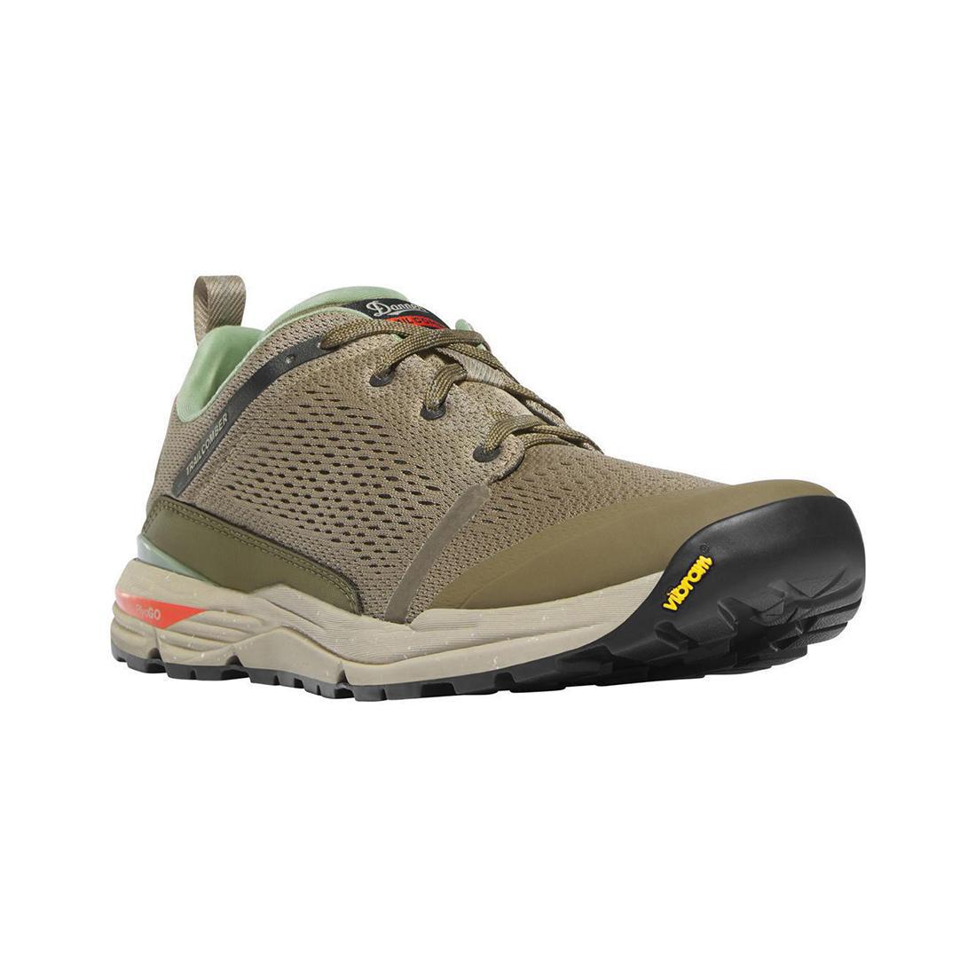 Trailcomber Men's Hiking Shoes - Waterproof Timberwolf/Cargo Green Outdoor Boots for Trekking & Camping | Durable & Comfortable for Mountain Trails & Backpacking Adventures
