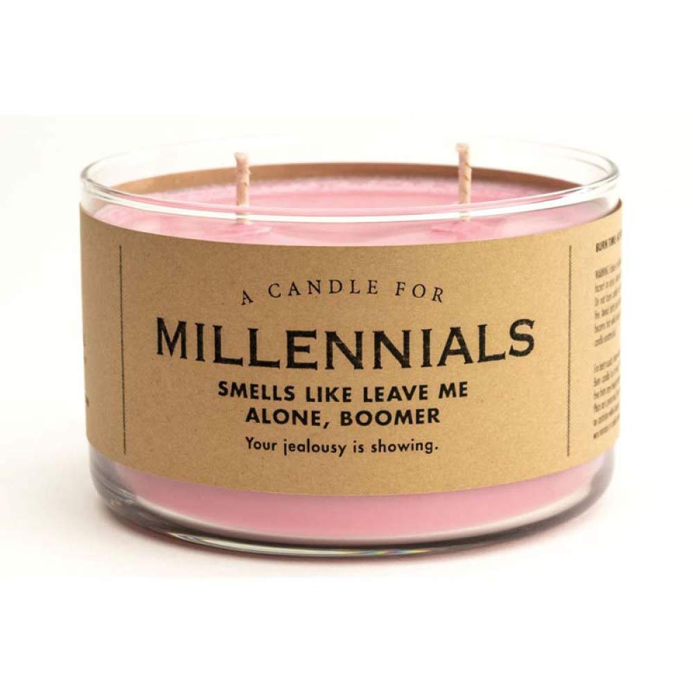 Whiskey River Soap Co. Scented Soy Candle - Handmade Aromatherapy Candle for Millennials | Perfect for Home Decor, Relaxation & Gift Giving