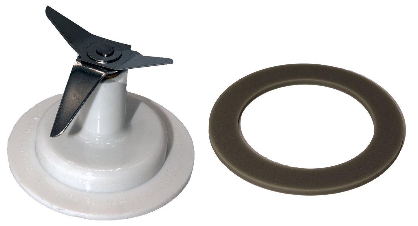 Hamilton Beach Blender Replacement Blade with Sealing Ring Gasket - Durable Stainless Steel Blender Blade for Smoothies, Shakes & Food Prep - Compatible with Most Hamilton Beach Blenders