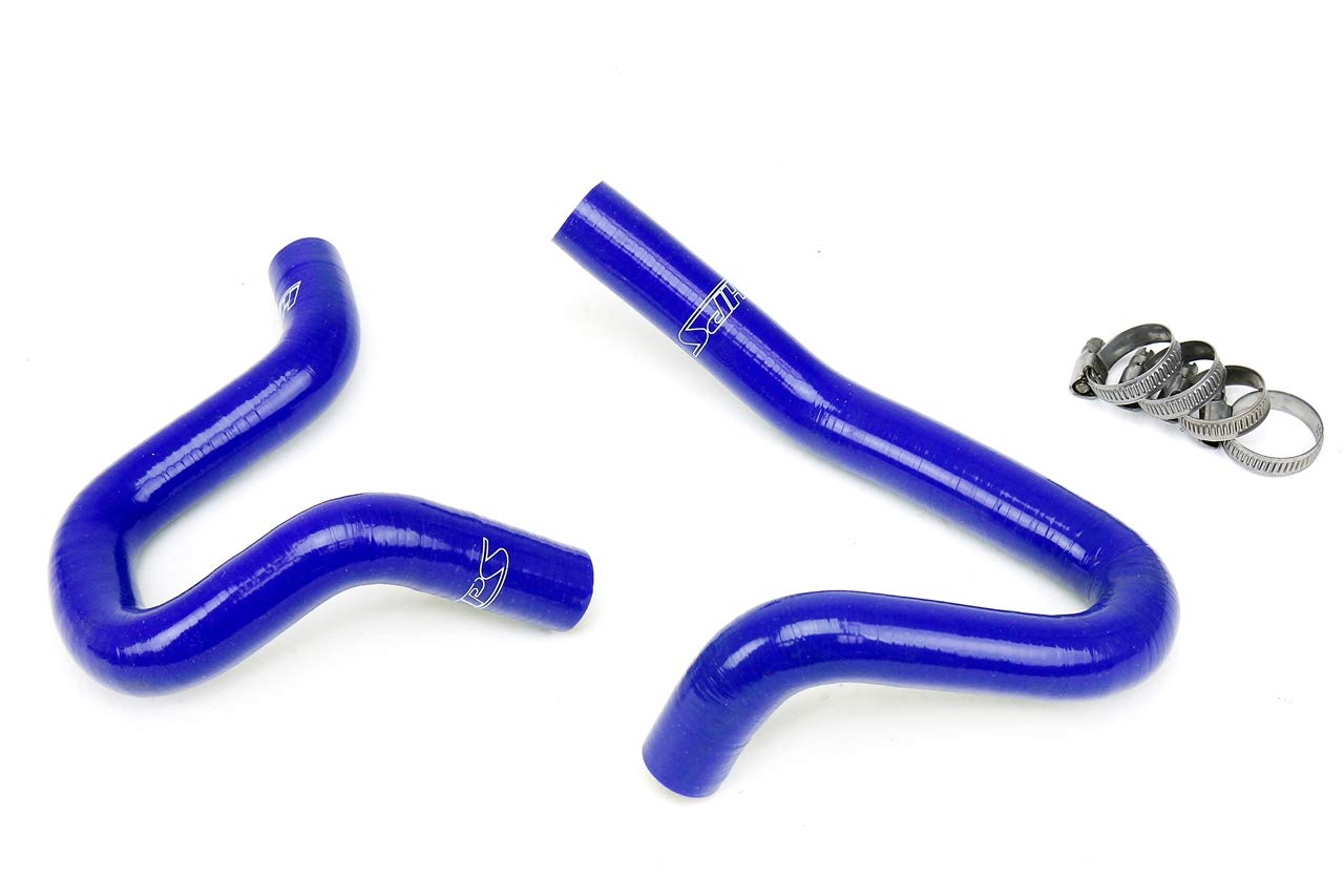 HPS 57-1324H-BLUE Blue Silicone Heater Hose Kit for Coolant System - High Temperature Resistance, Perfect for Car, Truck & RV Engine Cooling Applications