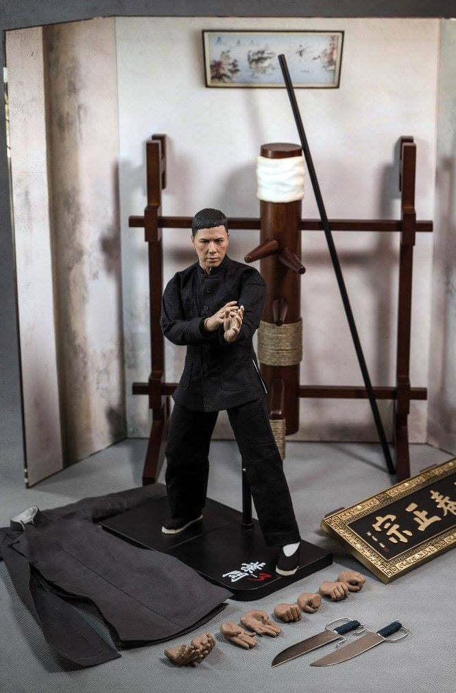 Enterbay Real Masterpiece 1/6 Scale IP Man 3 Donnie Yen Collectible Action Figure - Martial Arts Display, Movie Memorabilia, Gift for Kung Fu Fans