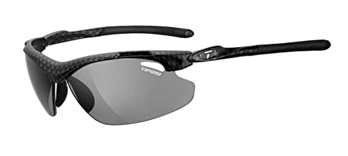 Tifosi Tyrant 2.0 Polarized Wrap Sunglasses for Men & Women - Carbon Fiber Frame, UV Protection, Sport & Driving Glasses - Perfect for Cycling, Running, Outdoor Activities
