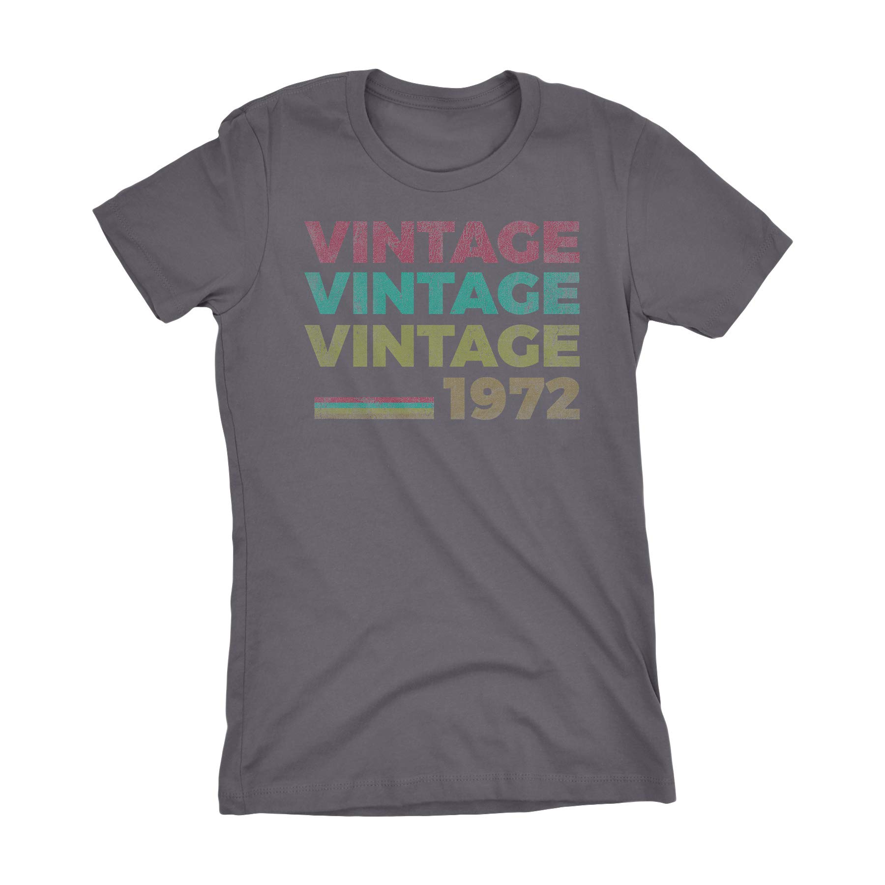 1972 Vintage 50th Birthday Shirts for Women - Retro Style 50th Birthday Gift - Perfect for Birthday Parties, Celebrations & Special Occasions
