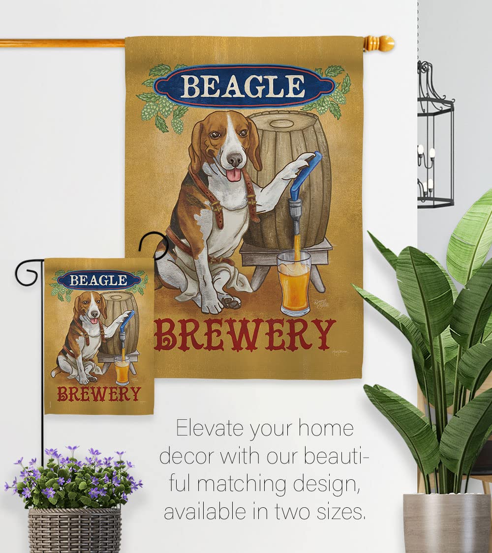 Beagle Brewery Pet House Flag Set 28