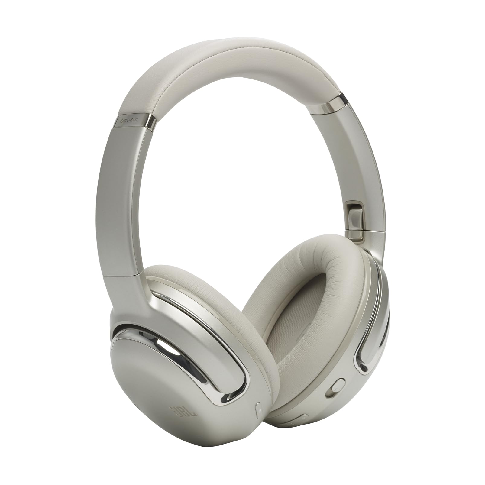 JBL Tour One M2 Wireless Over-Ear Headphones with Active Noise Cancelling, 50-Hour Battery Life, Bluetooth 5.3 - Champagne Gold | Perfect for Travel, Work & Music Lovers