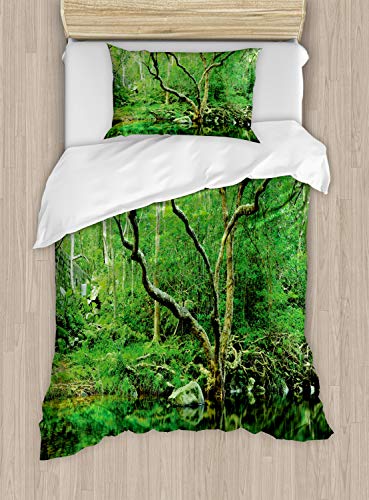 Forest Green Dark Brown