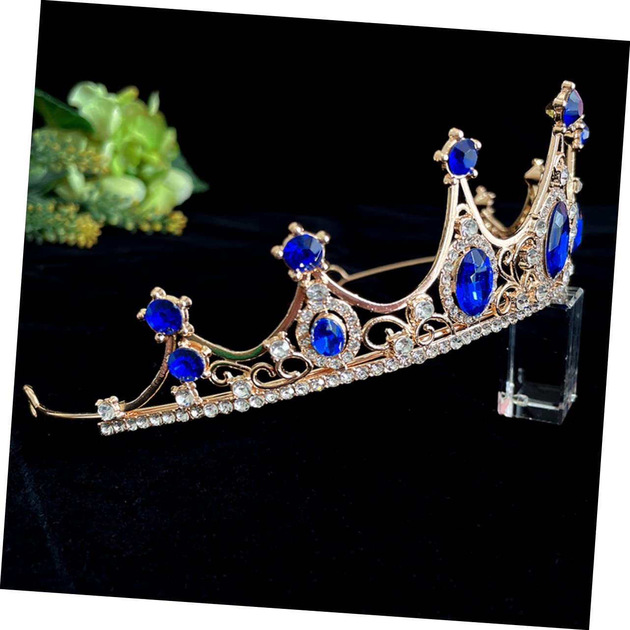 Abaodam 3-Piece Crown Diamond Hair Accessories Set - Princess & Bridal Tiaras for Women & Girls - Perfect for Weddings, Banquets, and Special Occasions