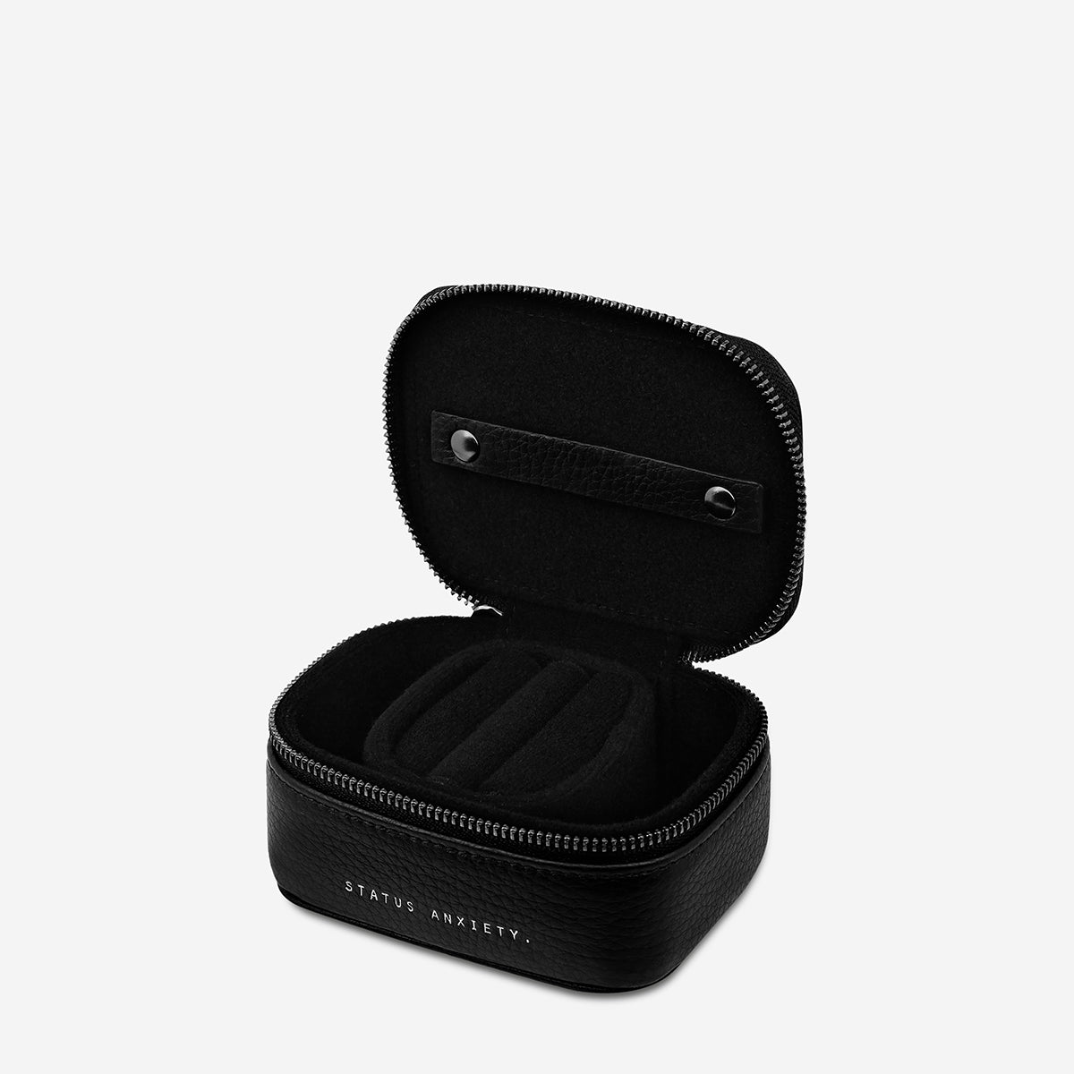 Heartbreaker Jewelry Case - Elegant Black Velvet Jewelry Box for Necklaces, Rings & Earrings | Perfect for Travel, Gifts & Home Storage