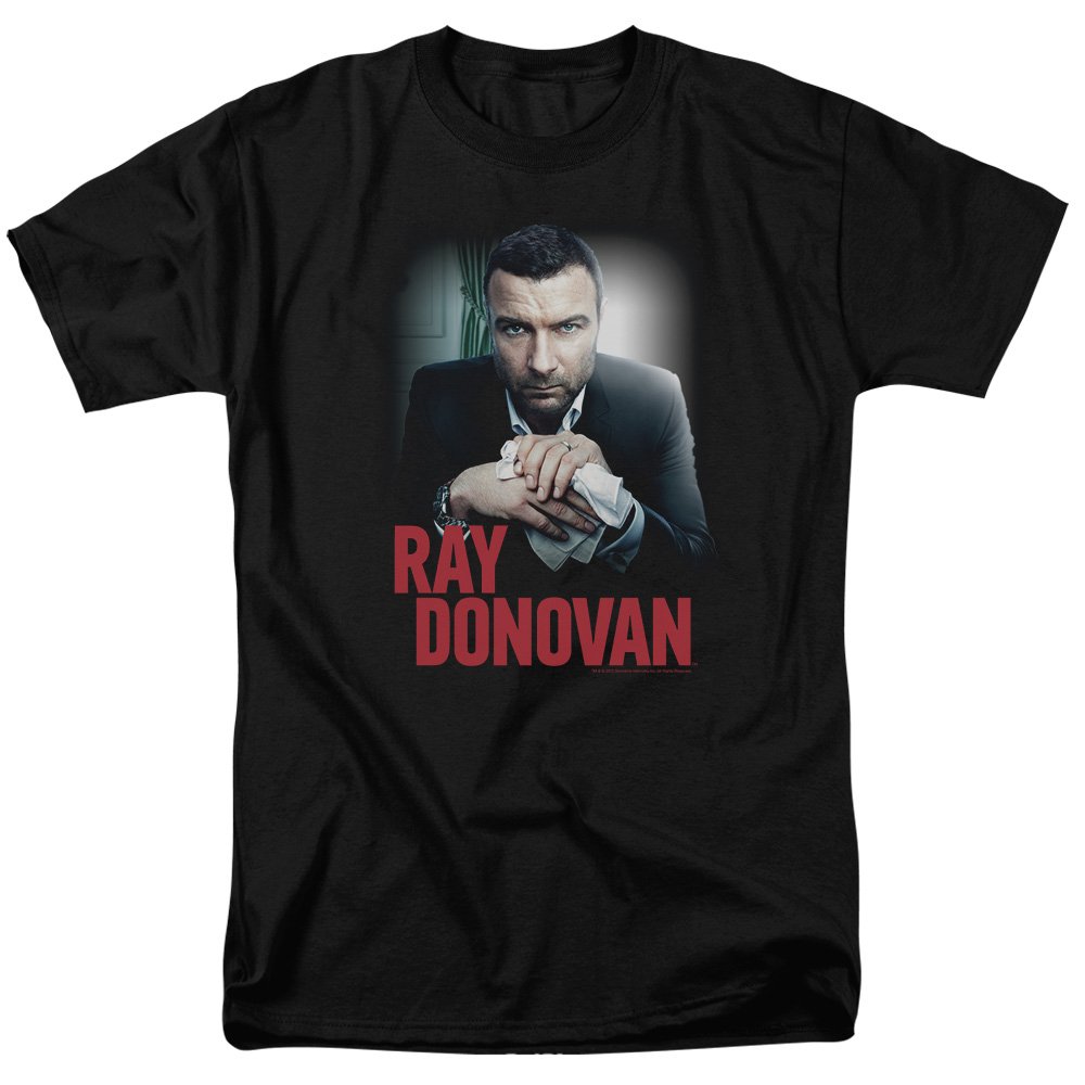 Ray Donovan Men's Short Sleeve T-Shirt - Breathable Cotton Casual Tee for Everyday Wear (Black, Medium) | Perfect for Streetwear, Gym & Summer Outfits