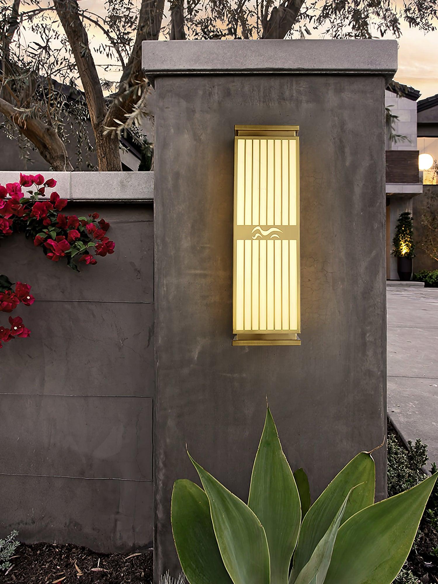 Doots Outdoor Wall Light - Waterproof LED Exterior Sconce for Porch, Patio, Garden - Perfect for Home Security & Landscape Lighting