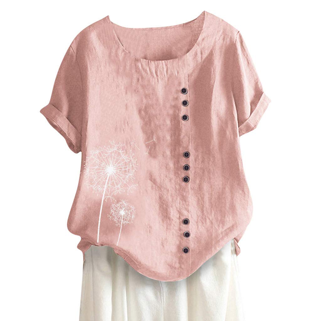 Boho Linen Button-Down Shirt for Women - Loose Fit Long Sleeve Blouse, Plus Size Casual Top in Tanic Color | Perfect for Beach Outings, Summer Vacations & Boho-Chic Everyday Wear