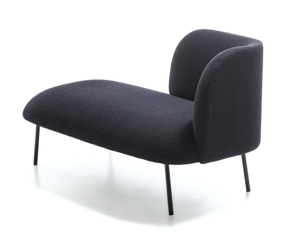 Bross Sit Chaise Lounge - Modern Outdoor Patio Furniture for Relaxing in Your Backyard or Poolside