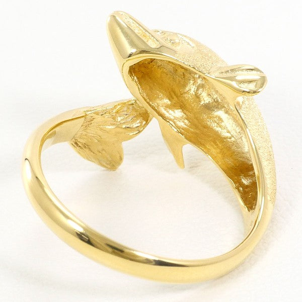 18K Yellow Gold Ring for Women - Elegant Solid Gold Band, Durable & Hypoallergenic Jewelry - Perfect for Weddings, Anniversaries & Everyday Wear