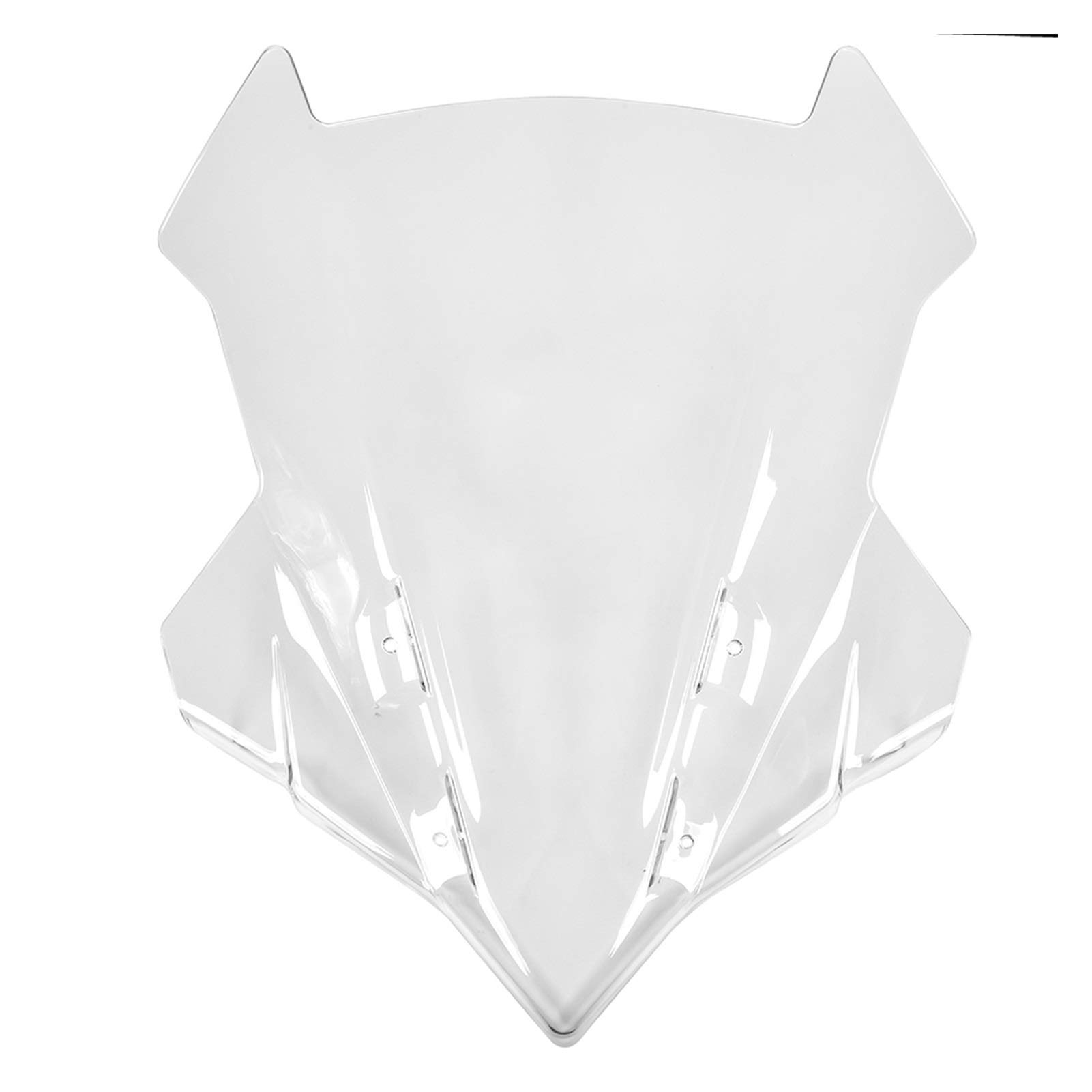 LQIAN Universal Motorcycle Windscreen Spoiler - Clear Windshield Deflector for 2018-2020 Yamaha MT-09, Tracer 900 & FJ09 MT09 - Improves Aerodynamics & Riding Comfort for Highway Cruising and Long-Distance Tours