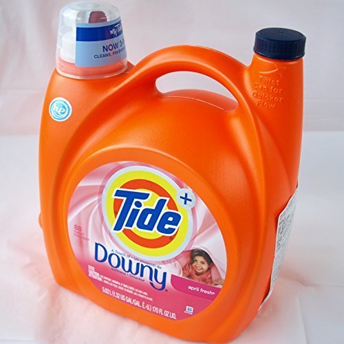 Tide HE with Dawn Laundry Detergent - 170 oz (5.03L) High Efficiency Liquid Detergent for Stain Removal | Perfect for Front-Loading Washers & Tough Stain Cleaning