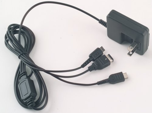 Nintendo DS Lite Universal AC Power Adapter Charger - Compatible with All DS Lite Models - Perfect for Home, Travel & Gaming On-The-Go
