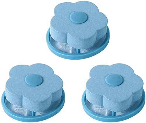 Reusable Washing Machine Lint Catcher - 3 Pack Mesh Laundry Filter Bags for Hair Removal & Lint Trapping | Perfect for Laundry, Pet Hair, and Delicate Fabric Care