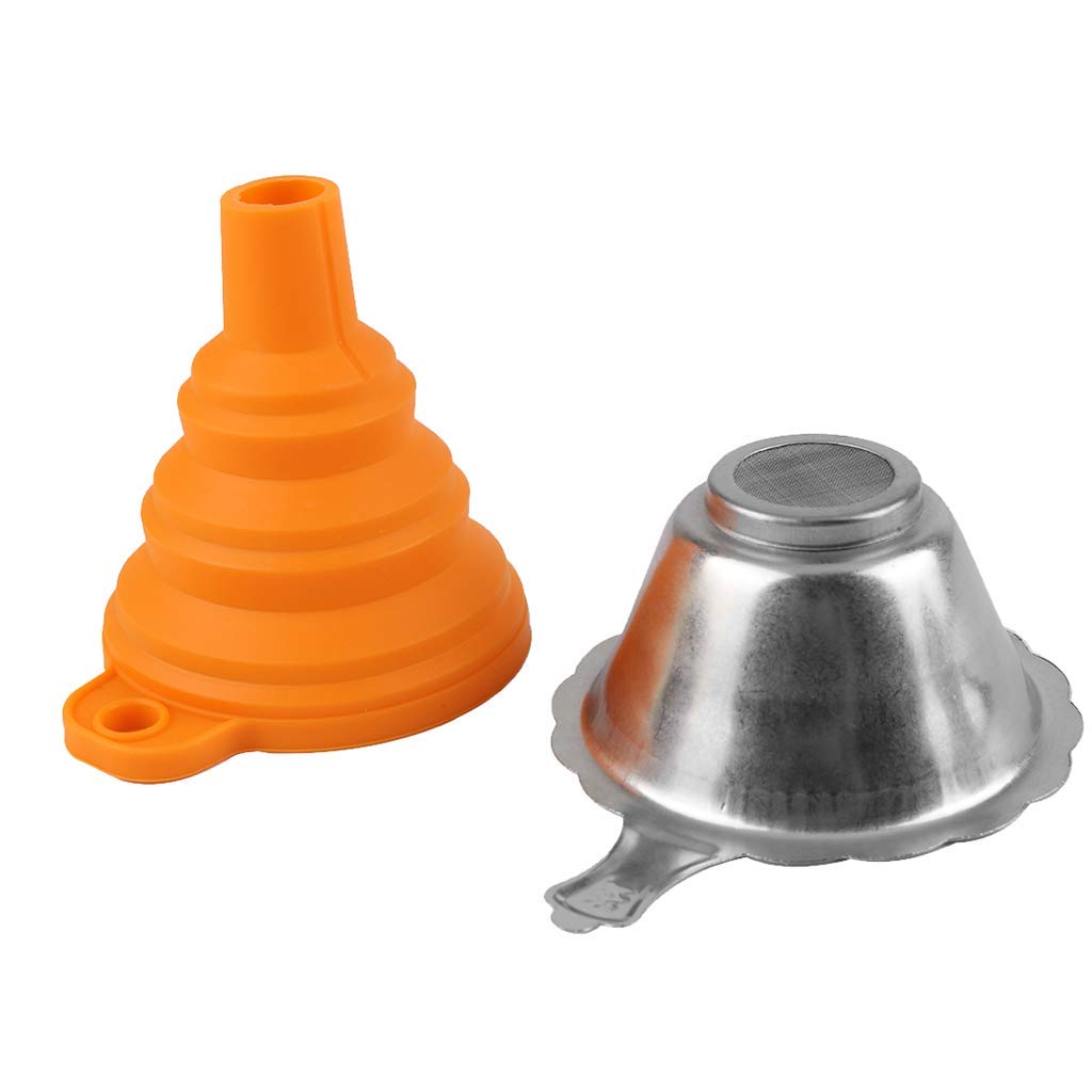 ZKS-KS UV Resin Filter Funnel for 3D Printer - Light Curing Resin Accessory with Filtration Cup - Perfect for SLA/DLP Printing Workshops and DIY Projects