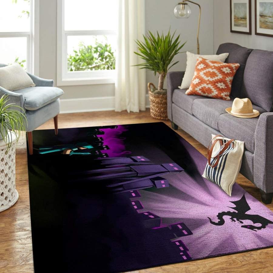 Non-Slip 5x7 ft Gamer Rug - Soft Video Game Themed Carpet for Boys Bedroom, Living Room & Gaming Room Decor | Perfect for Esports, Console Gaming & Home Office Setup (PH103)