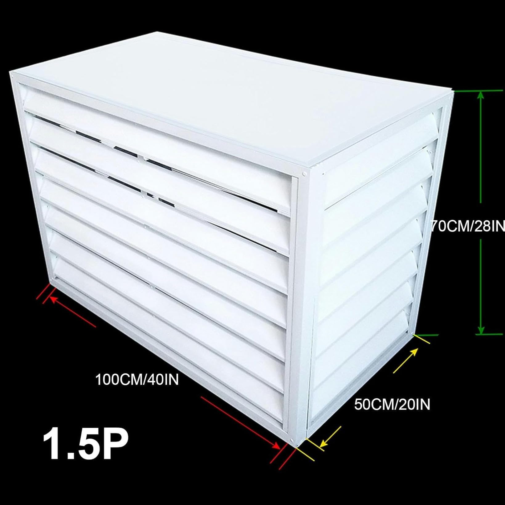 Outdoor Mini Split Air Conditioner Cover - Dustproof & Waterproof AC Unit Protector for Pipes & Condenser | Perfect for Weather Protection & Home Use