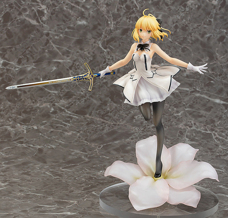 Fate Grand Order Saber Lily Altria Pendragon 1/7 Scale Figure - Aquamarine Collectible Anime Statue for Display & Gaming Room Decor