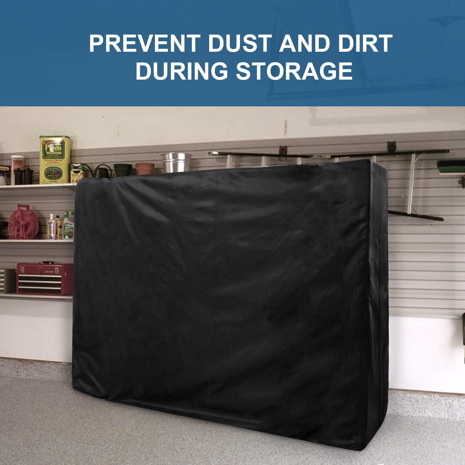 Heavy Duty Twin XL Mattress Bag - Waterproof Cover with Handles for Moving & Storage, Black - Perfect for Home Relocation & Long-Term Storage