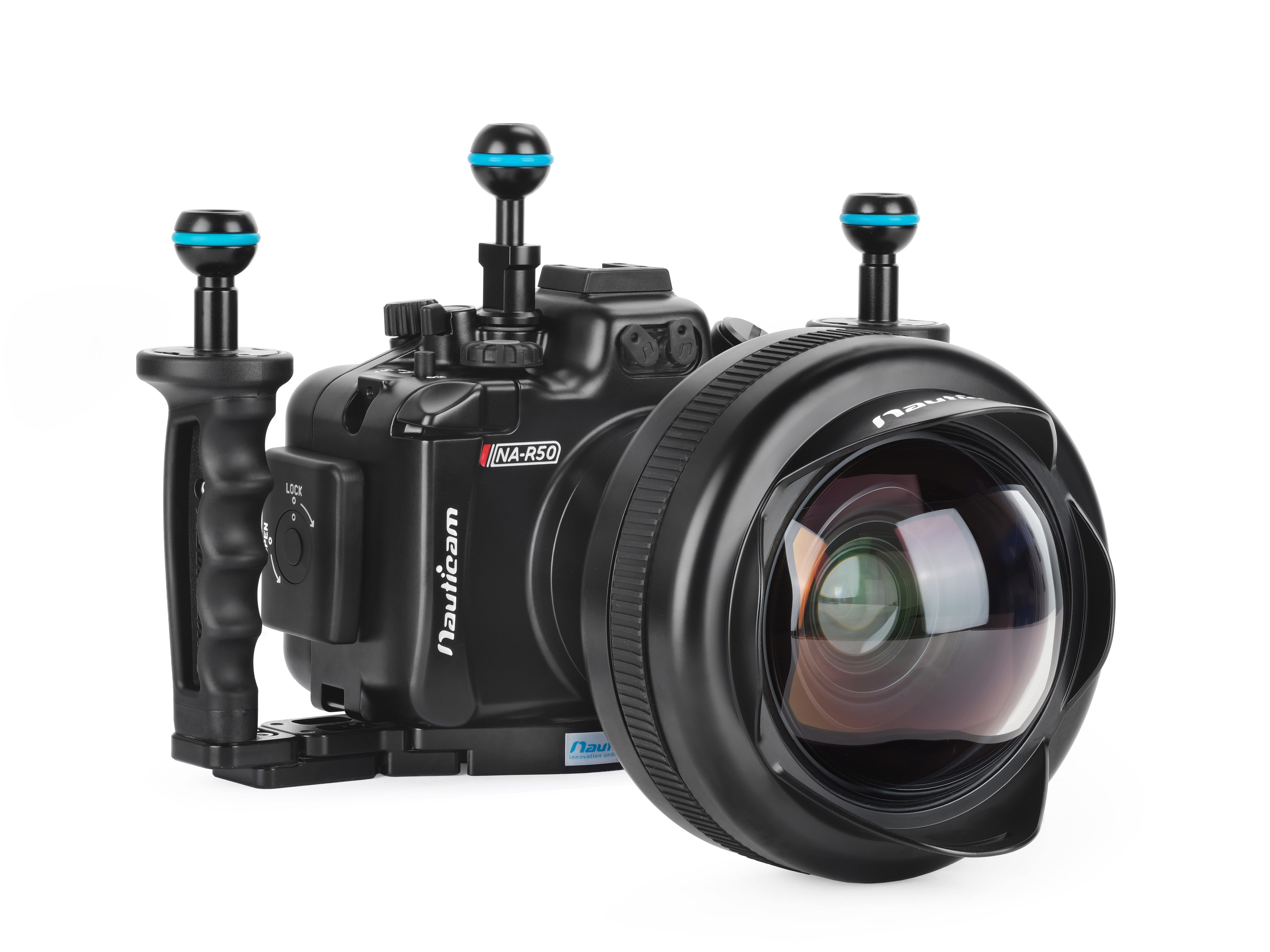 Nauticam NA-R50 Underwater Housing for Canon EOS R50 Camera with RF-S 18-45mm F4.5-6.3 IS STM Lens - Perfect for Scuba Diving, Snorkeling & Underwater Photography