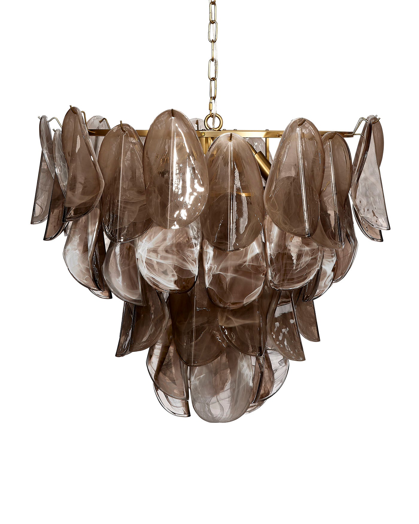 Elegant Magnolia Chandelier - Modern Floral Crystal Ceiling Light Fixture for Dining Room, Bedroom, or Living Room Decor