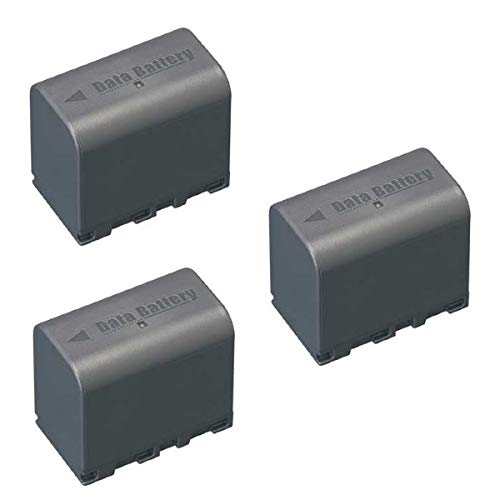 Synergy Digital Camcorder Batteries - 3 Pack Li-Ion 7.4V 3000mAh Replacement Battery for JVC GR-D220 & BN-VF823 - Ultra High Capacity Power Solution for Travel Vlogging, Wedding Filming & Outdoor Shooting