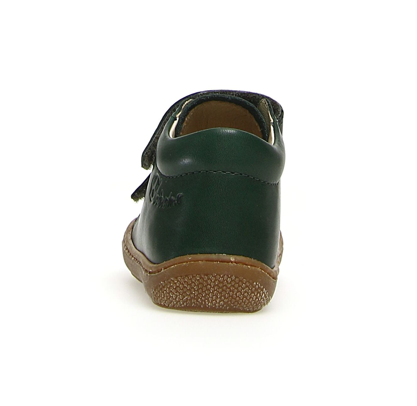 Naturino Kids Cocoon VL Nappa Spazzolato Sneakers - Green Bottle | Comfortable & Durable Shoes for Boys & Girls | Perfect for School, Play & Outdoor Activities