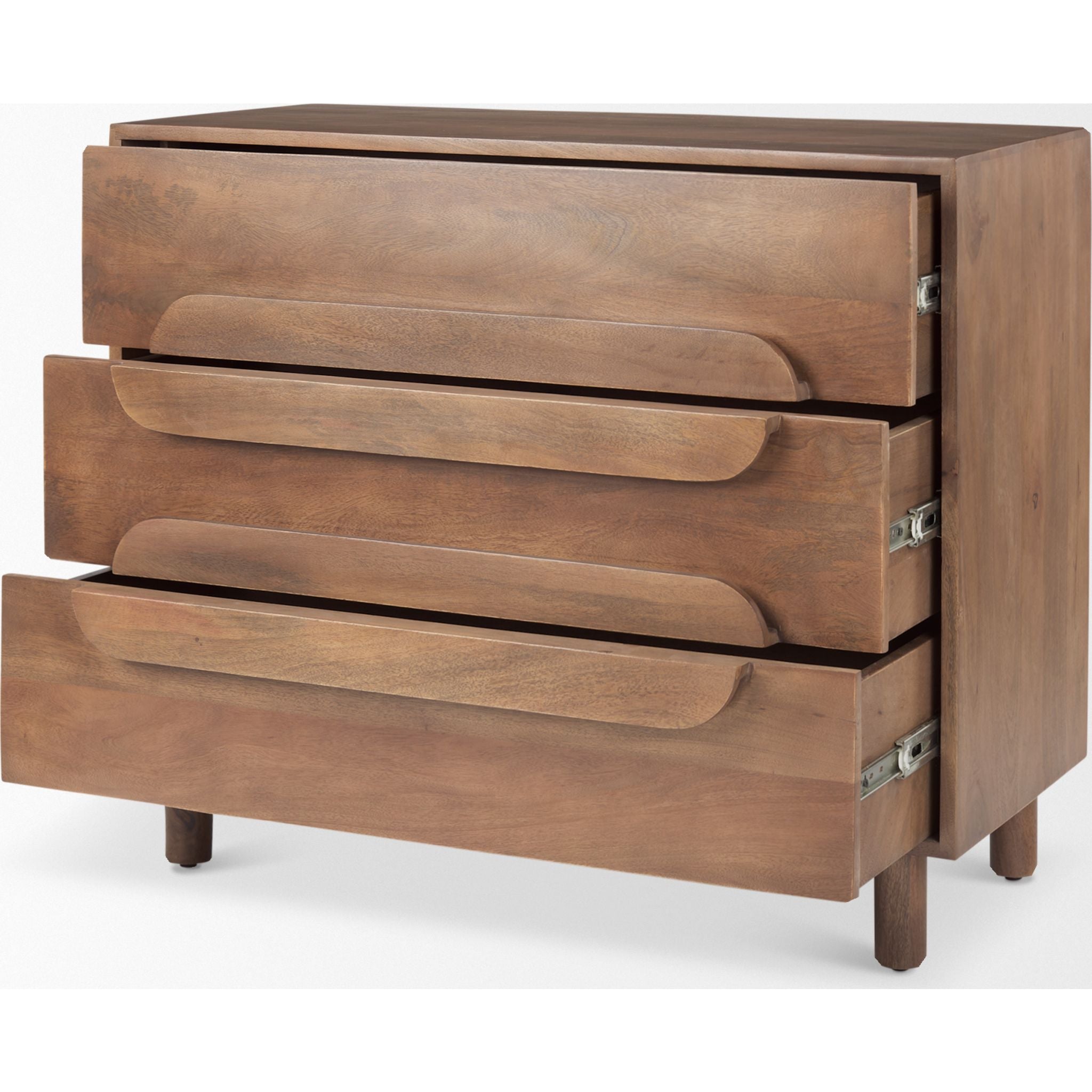 Stylish Astrid Accent Cabinet in Rich Brown - Perfect for Living Room, Bedroom or Entryway Storage & Decor