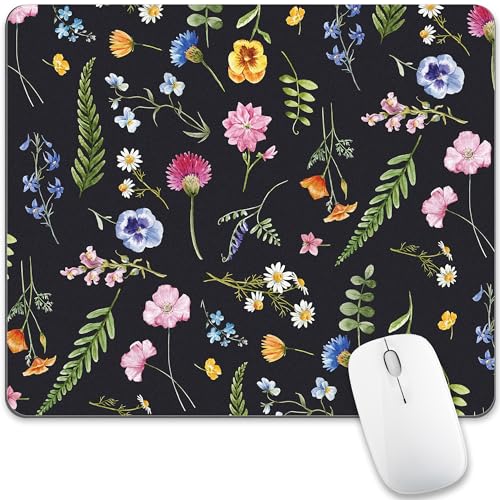 black floral