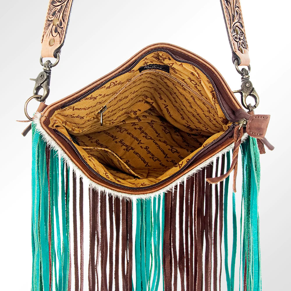 American Darling Conceal Carry Bronc Hide Purse - Premium Leather Concealed Carry Handbag for Women | Perfect for Everyday Use, Travel & Outdoor Activities
