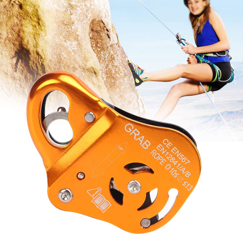 Outdoor Climbing Carabiner Rope - High Strength Aluminum Alloy Self-Locking Safety Gear for Rock Climbing, Mountaineering & Adventure Sports | Durable Fall Protection Equipment for Outdoor Enthusiasts