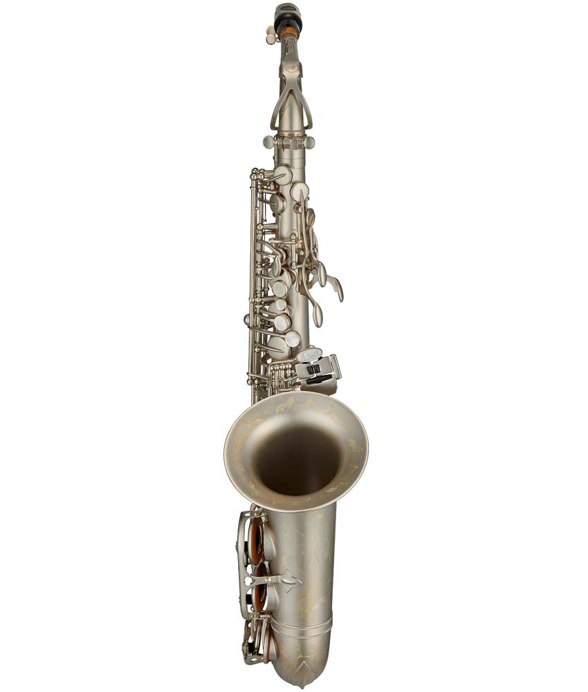 Antigua Winds PowerBell AS4248CN Alto Saxophone - Professional Brass Instrument with Classic Nickel Finish | Perfect for Jazz, Concert Band & Solo Performances