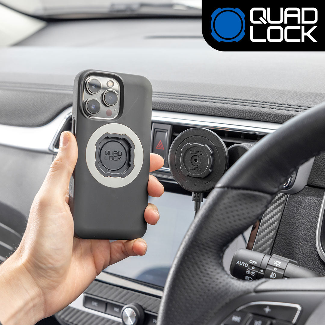 Car Phone Holder Vent Mount - Universal Air Vent Car Mount for iPhone & Android - Perfect for GPS Navigation & Hands-Free Driving