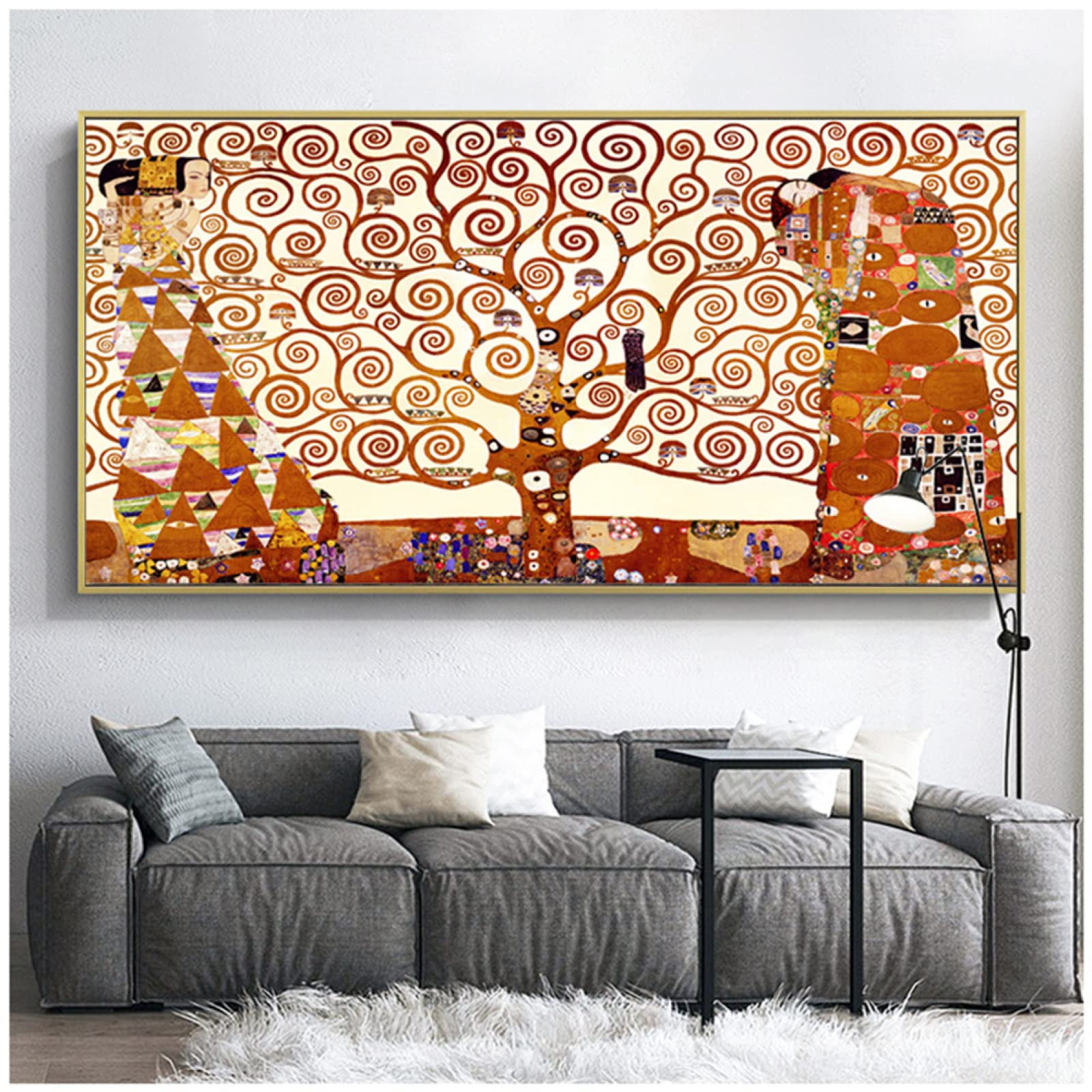 5D Diamond Painting Kit for Adults - Abstract Life Tree Full Drill Diamond Art, DIY Cross Stitch Gem Embroidery Wall Decor (28x56 Inch) - Perfect for Home Decor, Gift & Relaxation Therapy