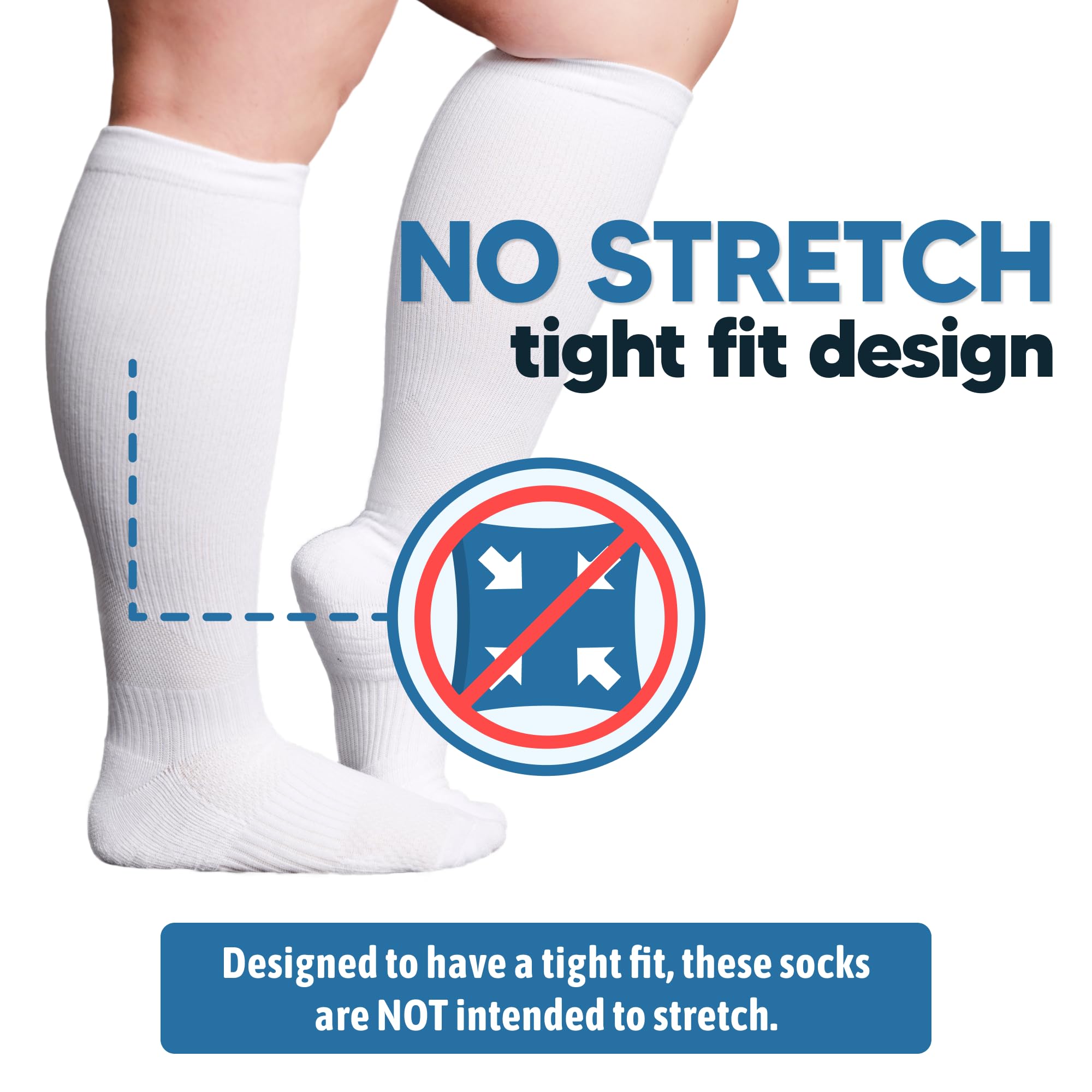 Viasox Compression Socks for Women & Men - 12-15 mmHg Knee High Support Socks for Circulation, Travel, Flight & Running - Ideal for Airplane Trips, Long Flights & Active Lifestyles