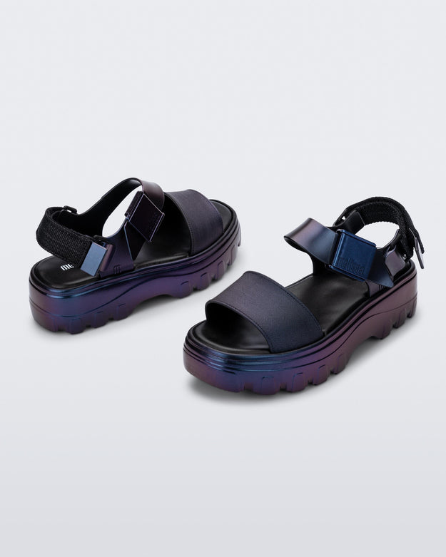 Melissa Metallic Kick Off Sandals - Women's Fashion Flip Flops for Beach, Pool & Summer Outfits