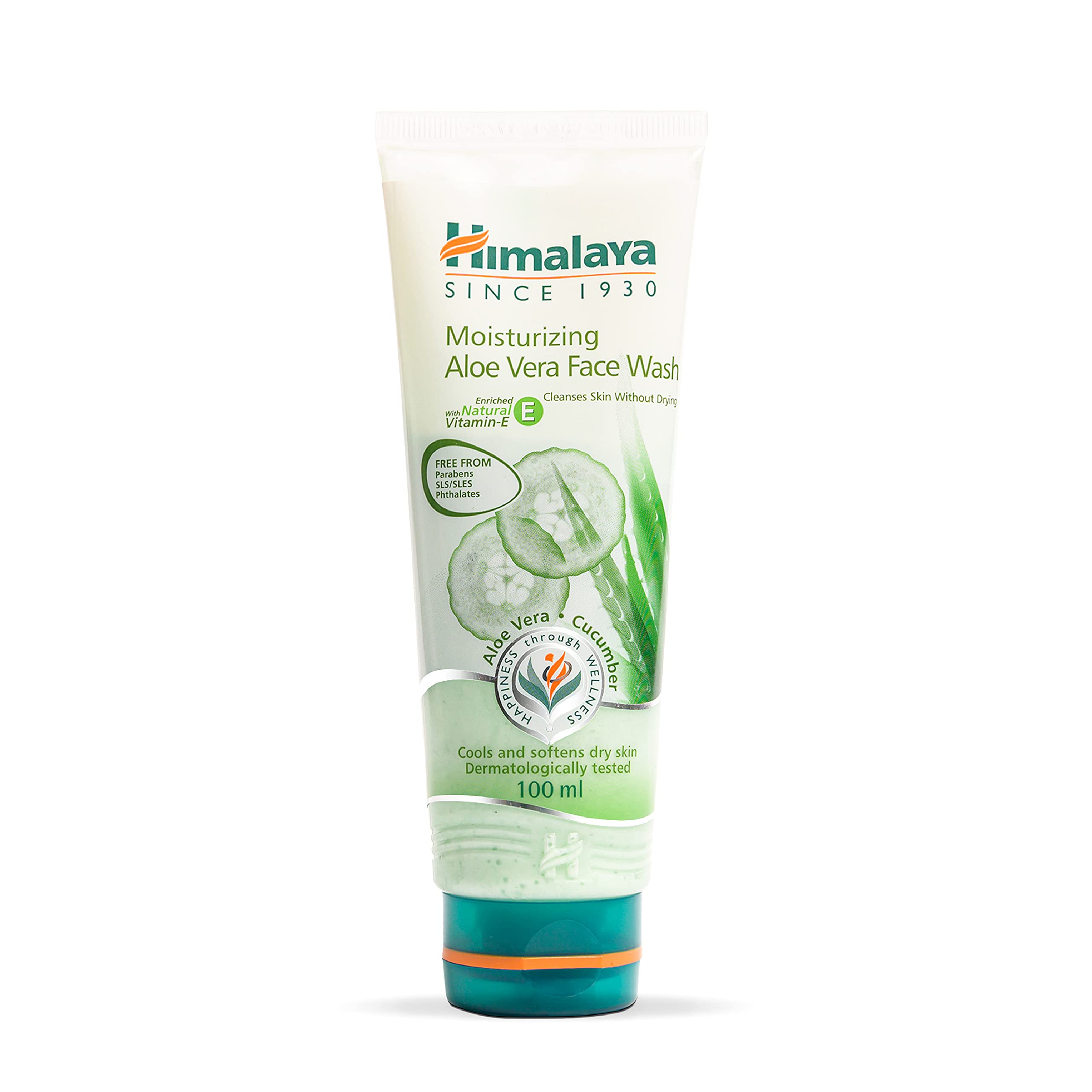 Himalaya Herbals Purifying Neem Face Wash 150ml & Moisturizing Aloe Vera Face Wash 100ml - Natural Cleansing for Acne-Prone & Dry Skin - Daily Skincare Routine for Men & Women