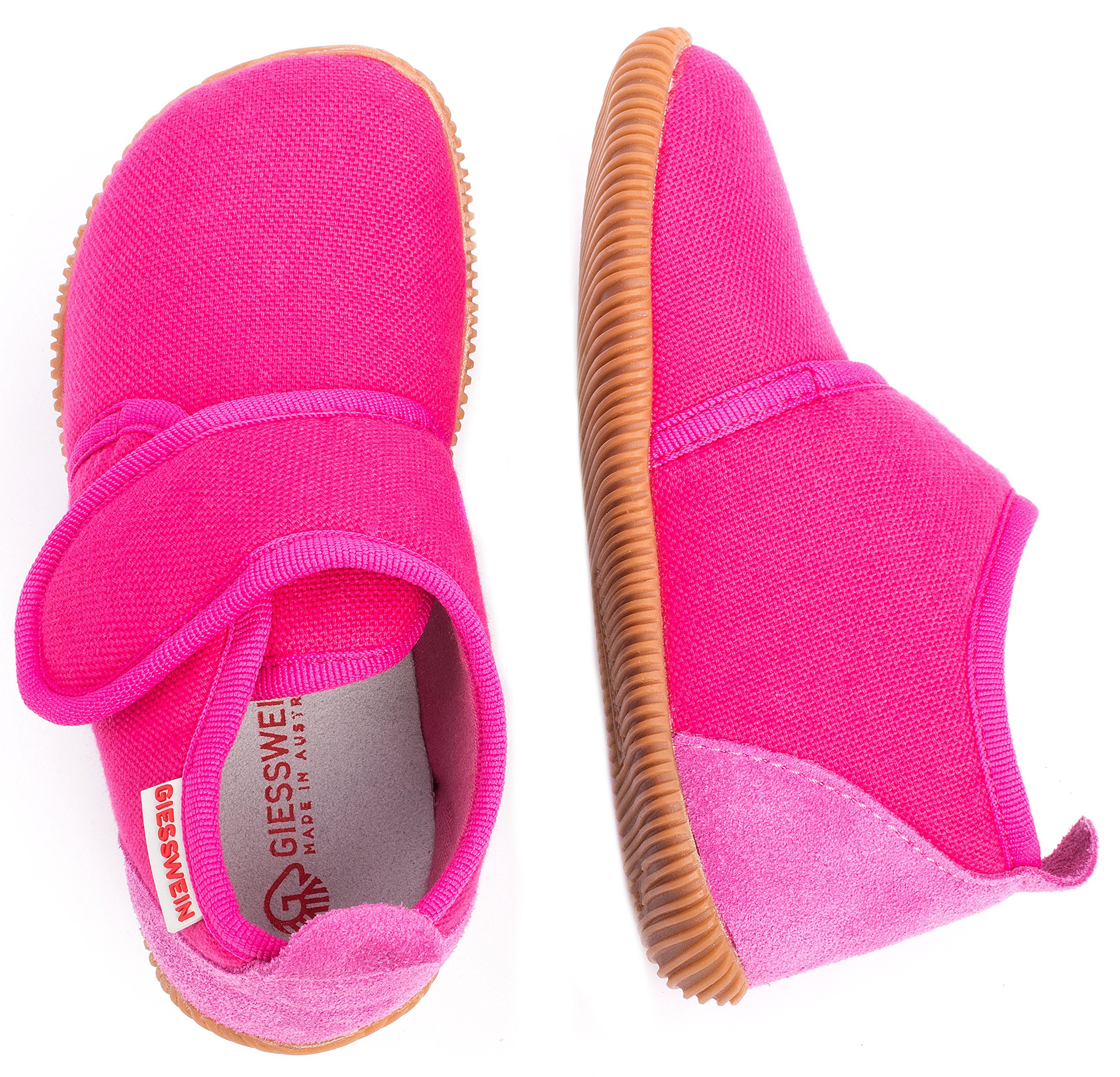 Giesswein Unisex Kids Strass Slim Fit High Slippers - Comfortable House Shoes for Boys & Girls - Perfect for Indoor, Lounge & Bedroom Wear