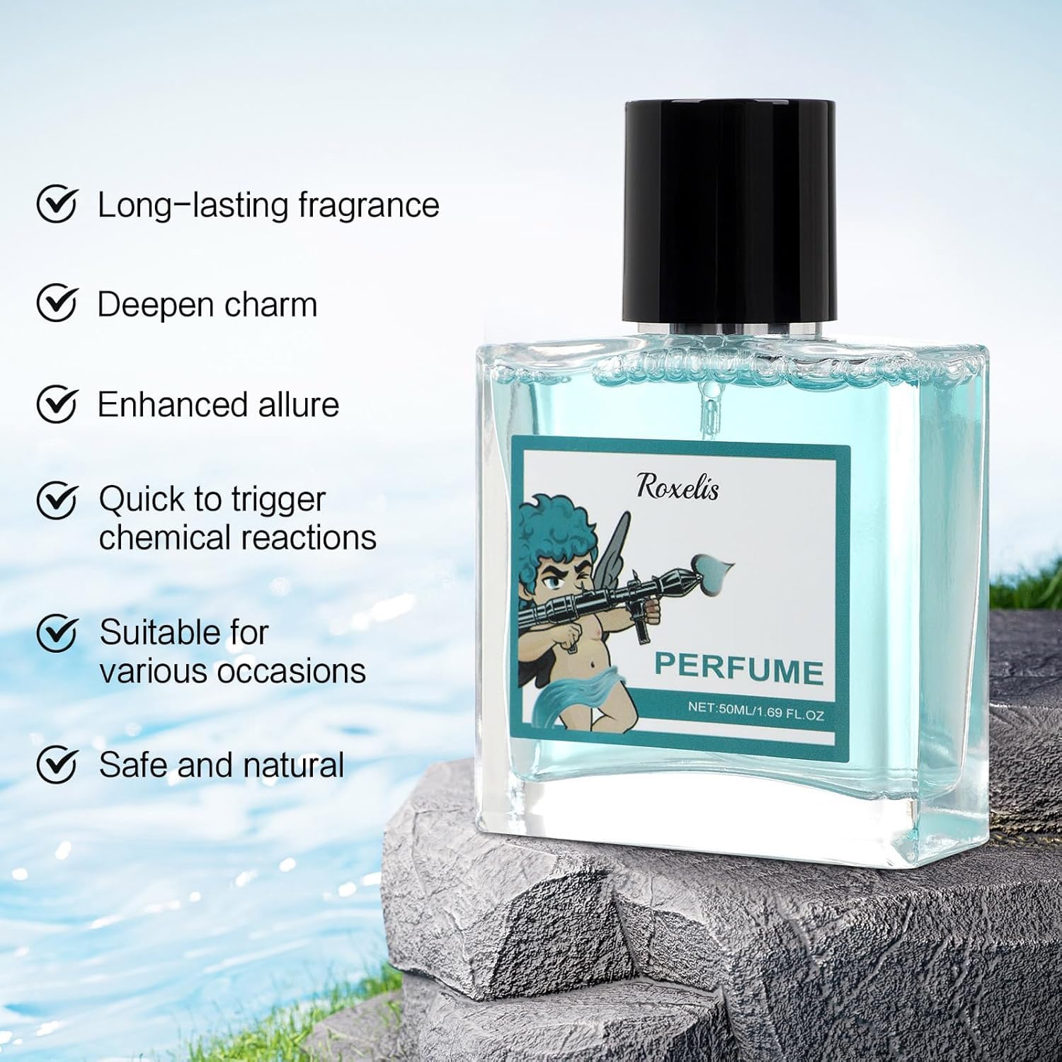 Hypnosis 2.0 Pheromone Cologne for Men - Long Lasting Romantic Scent (50ml + 10ml Travel Set) - Attract & Impress | Date Night, Special Occasions & Confidence Boost