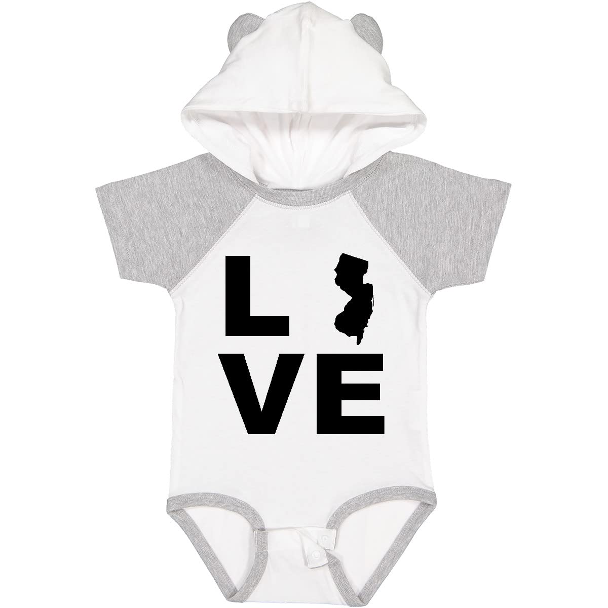 Inktastic Love New Jersey Baby Bodysuit - Cute & Comfortable Infant Onesie for Boys & Girls - Perfect for Newborn Photos, Family Outings & Everyday Wear